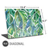 Cat Coq Tropical Leaves Universal Laptop 16.6in (13.4 x 9.7in) Skin